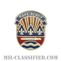 第75歩兵師団（75th Infantry Division）[カラー/クレスト（Crest・DUI・DI）バッジ]の画像