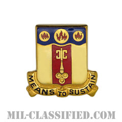 第35戦務支援大隊（35th Combat Sustainment Support Battalion）[カラー/クレスト（Crest・DUI・DI）バッジ]画像