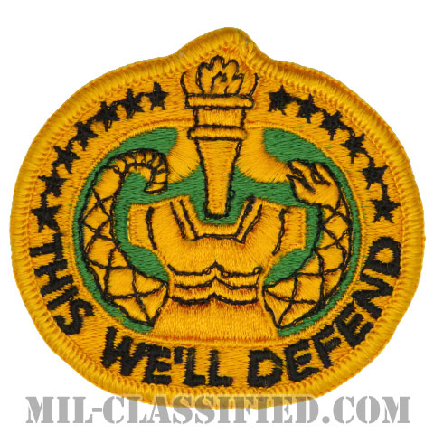 教育係軍曹識別章（Drill Sergeant Identification Badge）[カラー/メロウエッジ/パッチ]の画像