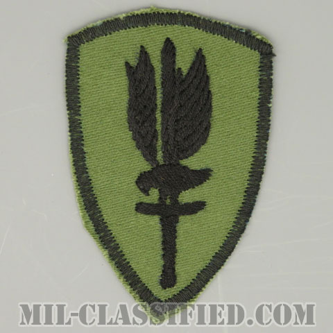 第1航空旅団（1st Aviation Brigade）[サブデュード/カットエッジ/パッチ/手刺繍ローカルメイド/1点物]の画像