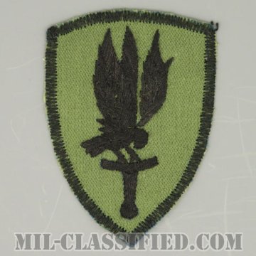 第1航空旅団（リバース）（1st Aviation Brigade (Reverse)）[サブデュード/カットエッジ/パッチ/手刺繍ローカルメイド/1点物]画像