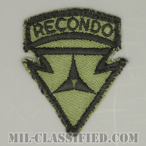 第3軍団リコンドースクール（3rd Corps Recondo School）[サブデュード/カットエッジ/パッチ/中古1点物]の画像