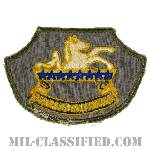 第8騎兵連隊（8th Cavalry Regiment）[カラー/カットエッジ/パッチ/1点物]画像