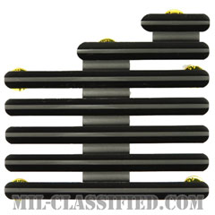 18個用 [上下スペース有り・右揃え/リボン用バー（Mounting Bar）]の画像