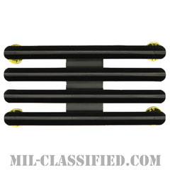 12個用 [上下スペース有り・中央揃え/リボン用バー（Mounting Bar）]の画像