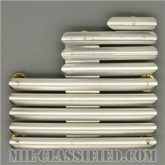 22個用 [上下スペース無し・右揃え/リボン用バー（Mounting Bar）]の画像