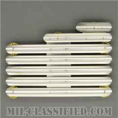 18個用 [上下スペース無し・右揃え/リボン用バー（Mounting Bar）]の画像