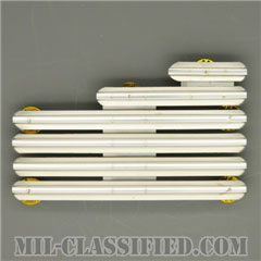 15個用 [上下スペース無し・右揃え/リボン用バー（Mounting Bar）]の画像