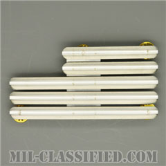 13個用 [上下スペース無し・右揃え/リボン用バー（Mounting Bar）]の画像