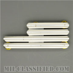 10個用 [上下スペース無し・右揃え/リボン用バー（Mounting Bar）]の画像