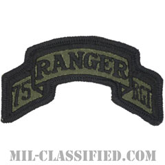 第75レンジャー連隊（75th Ranger Regiment）[サブデュード/メロウエッジ/パッチ]画像