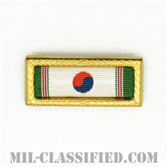 Republic of Korea Presidential Unit Citation [リボン（略綬・略章・Ribbon）/ラージフレーム付/陸軍用部隊表彰（Unit Award）]の画像