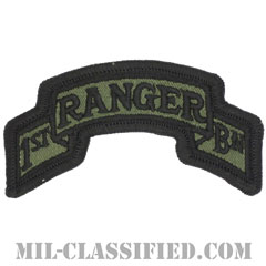 第75レンジャー連隊第1大隊（1st Battalion, 75th Ranger Regiment）[サブデュード/メロウエッジ/パッチ]の画像