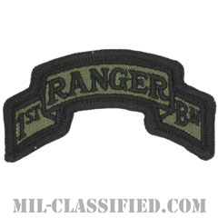 第75レンジャー連隊第1大隊（1st Battalion, 75th Ranger Regiment）[サブデュード/メロウエッジ/パッチ]画像