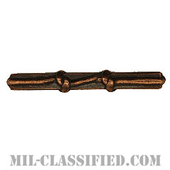 ノッテッド2 (ブロンズ)（Bar, Knotted 2, Bronze）[リボン用デバイス（Attachment Device）]の画像