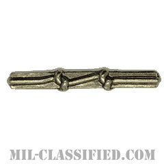 ノッテッド2 (シルバー)（Bar, Knotted 2, Silver）[リボン用デバイス（Attachment Device）]の画像