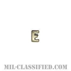 文字E (シルバー)（Letter "E", Silver, Navy "E" Ribbon）[リボン用デバイス（Attachment Device）]の画像