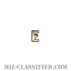 文字E (シルバー)（Letter "E", Silver, Navy "E" Ribbon）[リボン用デバイス（Attachment Device）]画像