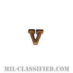 文字V (ブロンズ)（Letter "V", Bronze）[リボン用デバイス（Attachment Device）]画像