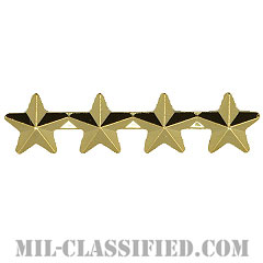 スター4 (ゴールド)（Battle Star 5/16", 4, Gold）[リボン用デバイス（Attachment Device）]の画像