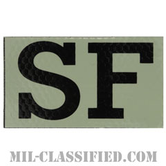 SF（空軍警備隊）（Security Forces）[IR（赤外線）反射素材/3.5インチ幅/ベルクロ付パッチ]画像