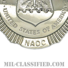 空軍警備隊章 (第55警備大隊)（NAOC, Security Police Badge）[カラー/鏡面仕上げ/バッジ/ピンバック]画像