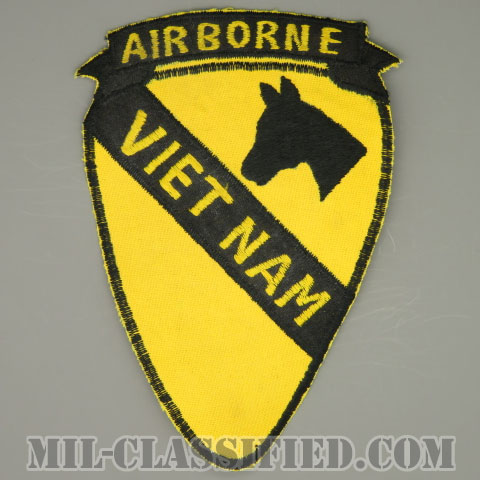 第1騎兵師団（1st Cavalry Division）[カラー/カットエッジ/パッチ/レプリカ1点物]の画像