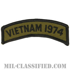 1974年ベトナム戦争ベテラン（VIETNAM 1974）[サブデュード/メロウエッジ/パッチ/ノベルティ]画像