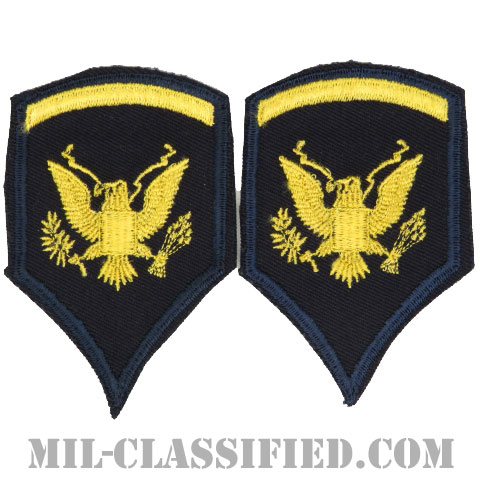 特技兵 (SP2)（Specialist 2nd Class）[カラー（ブルー）/カットエッジ/階級章/パッチ/ペア2枚1組]画像
