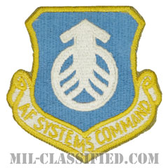 空軍システム軍団（Air Force Systems Command）[カラー/カットエッジ/パッチ]の画像