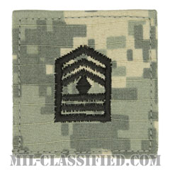 先任曹長 (士官学生用)（Cadet, First Sergeant (1SG)）[UCP（ACU）/階級章/ベルクロ付パッチ]画像
