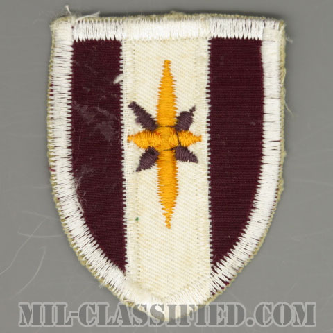 第44医療旅団（44th Medical Brigade）[カラー/カットエッジ/パッチ/ローカルメイド/1点物]の画像