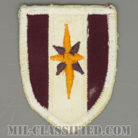 第44医療旅団（44th Medical Brigade）[カラー/カットエッジ/パッチ/ローカルメイド/1点物]の画像