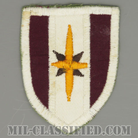 第44医療旅団（44th Medical Brigade）[カラー/カットエッジ/パッチ/ローカルメイド/1点物]の画像