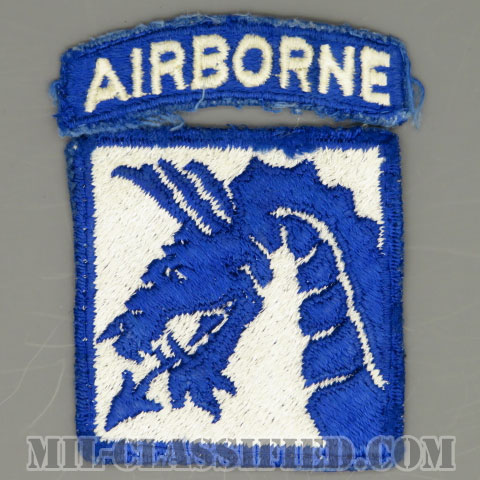 第18空挺軍団（18th Airborne Corps）[カラー/カットエッジ/パッチ/タブ付/中古1点物]の画像