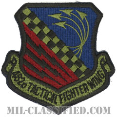 第482戦術戦闘航空団（482nd Tactical Fighter Wing）[サブデュード/カットエッジ/パッチ]画像