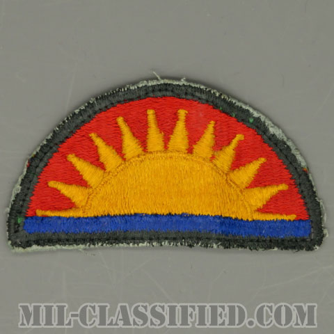 第41歩兵師団（41st Infantry Division）[カラー/カットエッジ/パッチ/中古1点物]の画像