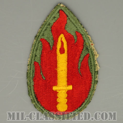 第63歩兵師団（63rd Infantry Division）[カラー/カットエッジ/パッチ/中古1点物]の画像