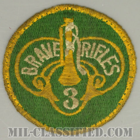 第3機甲騎兵連隊（3rd Armored Cavalry Regiment）[カラー/カットエッジ/パッチ/中古1点物]の画像