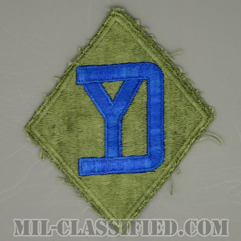 第26歩兵師団（26th Infantry Division）[カラー/カットエッジ/パッチ/中古1点物]の画像