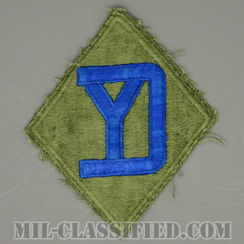第26歩兵師団（26th Infantry Division）[カラー/カットエッジ/パッチ/中古1点物]画像