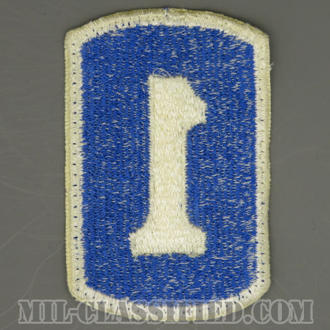 第1歩兵旅団（1st Infantry Brigade）[カラー/カットエッジ/パッチ/中古1点物]画像