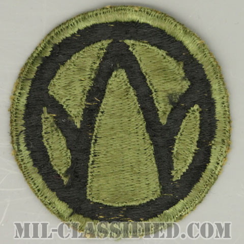 第89歩兵師団（89th Infantry Division）[カラー/カットエッジ/パッチ/中古1点物]の画像