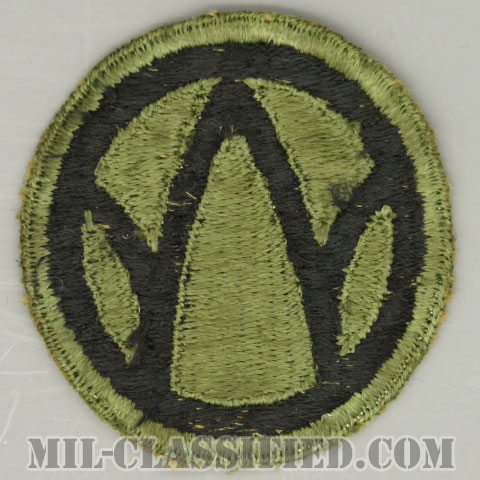 第89歩兵師団（89th Infantry Division）[カラー/カットエッジ/パッチ/中古1点物]画像