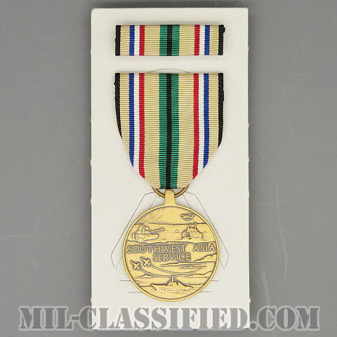 Southwest Asia Service Medal [メダル（勲章・Medal）リボン（略綬・略章・Ribbon）セット]の画像