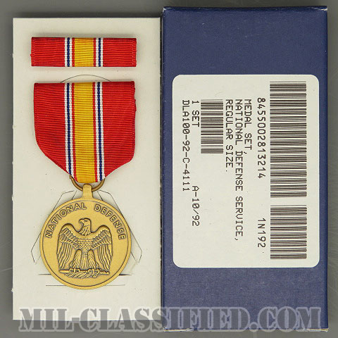 National Defense Service Medal [メダル（勲章・Medal）リボン（略綬・略章・Ribbon）セット]画像