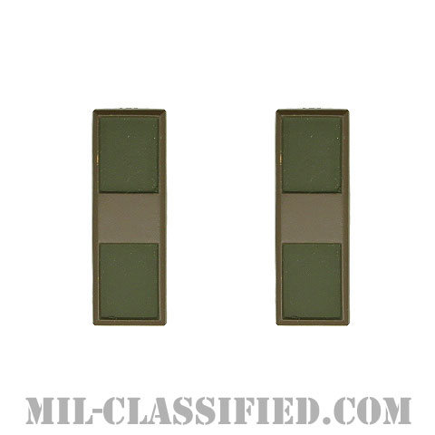 准尉 (WO1)（Warrant Officer 1）[サブデュード（ブラックメタル）/階級章（1956-1972）/バッジ/ペア（2個1組）]の画像