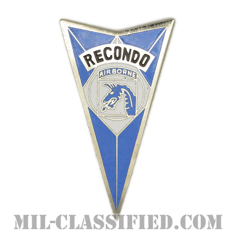 第18空挺軍団リコンドースクール（18th Airborne Corps Recondo School）[カラー/バッジ]画像