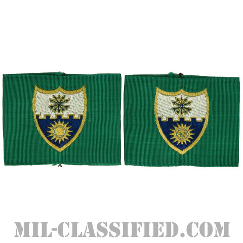 第22歩兵連隊リーダー識別章（22nd Infantry Regiment, Leadership Tabs）[ペア（2枚1組）/1点物]の画像