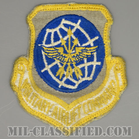 軍事空輸軍団（Military Airlift Command (MAC)）[カラー/カットエッジ/パッチ/1960s/4インチ規格/中古1点物]の画像